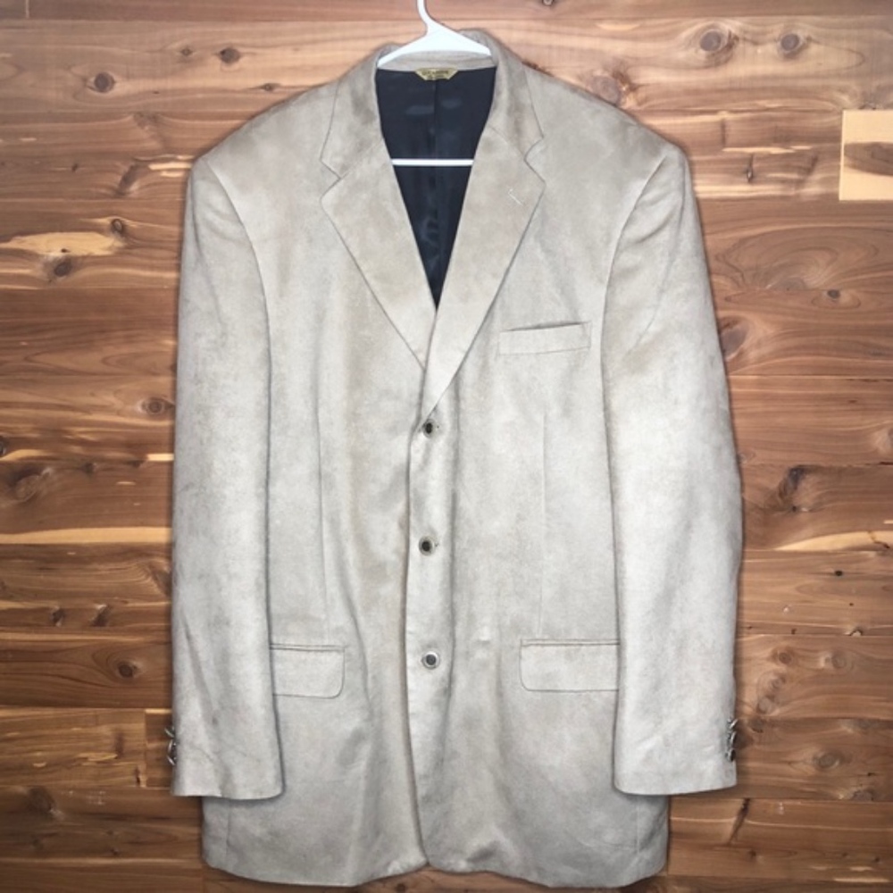 Luca Rossi Suede Tan Sport Blazer